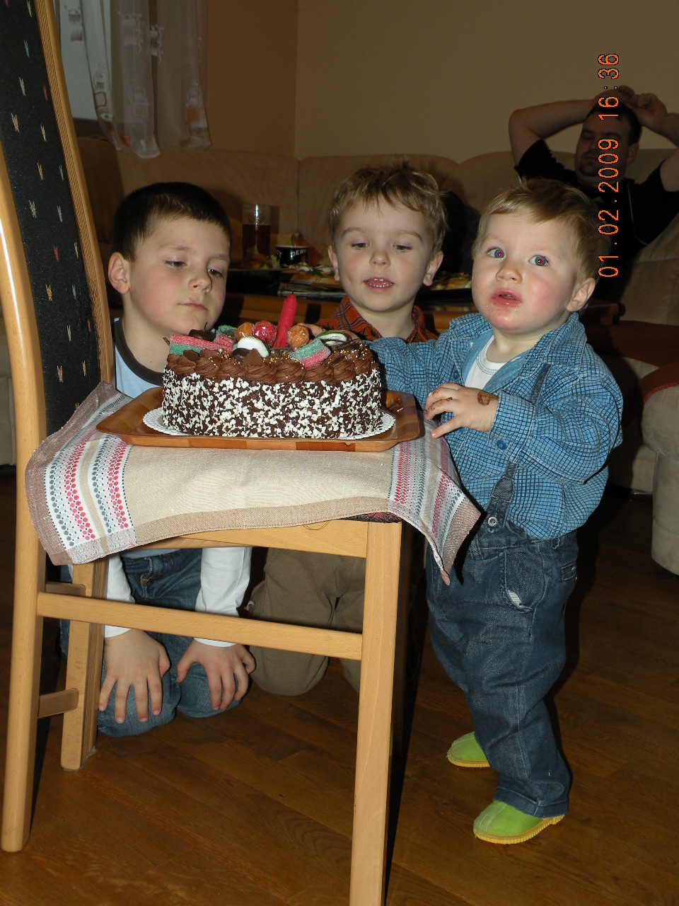 Já,bráška Tom a bratranec Stáňa